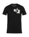 Armani Exchange Man T-shirt Black Size L Cotton