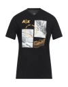 Armani Exchange Man T-shirt Black Size L Cotton