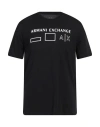 Armani Exchange Man T-shirt Black Size L Cotton