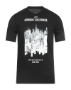 Armani Exchange Man T-shirt Black Size L Cotton