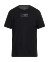 Armani Exchange Man T-shirt Black Size L Cotton
