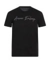 Armani Exchange Man T-shirt Black Size L Cotton