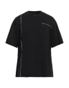 Armani Exchange Man T-shirt Black Size S Cotton, Elastane