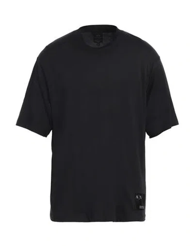 Armani Exchange Man T-shirt Black Size L Pima Cotton