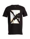 Armani Exchange Man T-shirt Black Size M Cotton