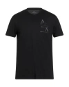 Armani Exchange Man T-shirt Black Size M Cotton