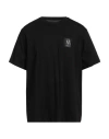 Armani Exchange Man T-shirt Black Size S Cotton In Black
