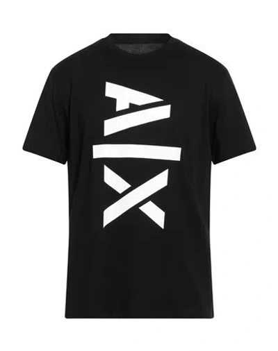 Armani Exchange Man T-shirt Black Size S Cotton