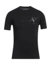 Armani Exchange Man T-shirt Black Size Xs Cotton