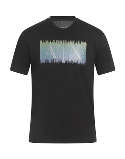 Armani Exchange Man T-shirt Black Size Xs Cotton
