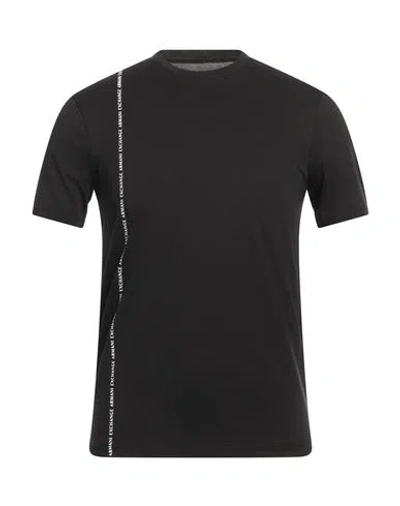 Armani Exchange Man T-shirt Black Size Xs Cotton