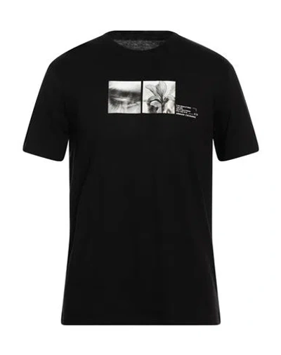 Armani Exchange Man T-shirt Black Size L Cotton