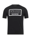 Armani Exchange Man T-shirt Black Size Xs Pima Cotton
