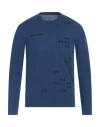 Armani Exchange Man T-shirt Blue Size Xs Cotton