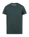 Armani Exchange Man T-shirt Dark Green Size L Cotton