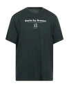 Armani Exchange Man T-shirt Dark Green Size M Cotton