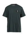 Armani Exchange Man T-shirt Dark Green Size Xl Cotton
