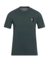 Armani Exchange Man T-shirt Emerald Green Size S Cotton
