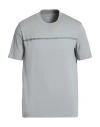Armani Exchange Man T-shirt Grey Size Xs Cotton In Gray