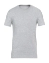 Armani Exchange Man T-shirt Lead Size L Pima Cotton In Gray