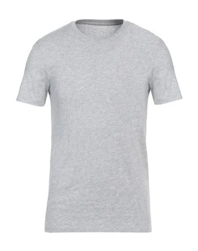 Armani Exchange Man T-shirt Lead Size L Pima Cotton In Gray