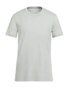 Armani Exchange Man T-shirt Light Grey Size L Cotton In Gray