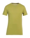 Armani Exchange Man T-shirt Lime Green Size L Pima Cotton