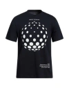 Armani Exchange Man T-shirt Midnight Blue Size L Cotton