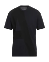 Armani Exchange Man T-shirt Midnight Blue Size M Cotton