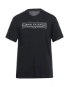 Armani Exchange Man T-shirt Midnight Blue Size M Cotton