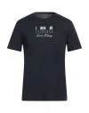 Armani Exchange Man T-shirt Midnight Blue Size M Cotton