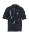 Armani Exchange Man T-shirt Midnight Blue Size S Cotton