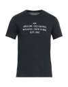 Armani Exchange Man T-shirt Midnight Blue Size S Cotton