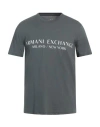 Armani Exchange Man T-shirt Military Green Size L Cotton