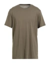 Armani Exchange Man T-shirt Military Green Size M Pima Cotton