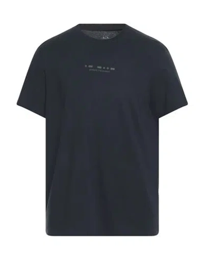 Armani Exchange Man T-shirt Navy Blue Size L Organic Cotton