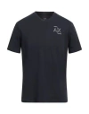 Armani Exchange Man T-shirt Navy Size M Cotton, Elastane