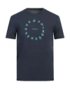 Armani Exchange Man T-shirt Navy Size S Cotton