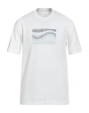 Armani Exchange Man T-shirt Off White Size S Cotton