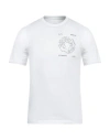 Armani Exchange Man T-shirt White Size L Cotton