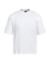 Armani Exchange Man T-shirt White Size L Cotton