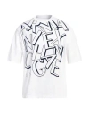 Armani Exchange Man T-shirt White Size L Cotton