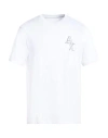 Armani Exchange Man T-shirt White Size L Cotton