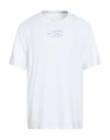 Armani Exchange Man T-shirt White Size L Cotton