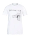Armani Exchange Man T-shirt White Size L Cotton