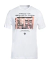 Armani Exchange Man T-shirt White Size L Cotton