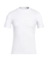 Armani Exchange Man T-shirt White Size L Organic Cotton