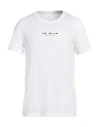 Armani Exchange Man T-shirt White Size L Organic Cotton