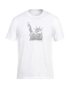 Armani Exchange Man T-shirt White Size M Cotton