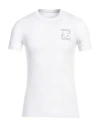 Armani Exchange Man T-shirt White Size Xs Cotton